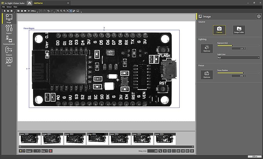 Cognex In-Sight interface